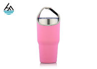 في الهواء الطلق المحمولة يمكن أن برودة حقيبة الوردي مادة مضادة للماء سهلة الحمل
